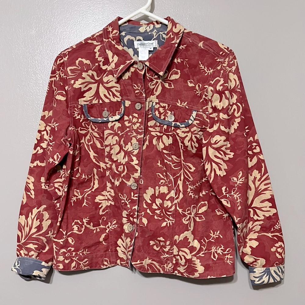 Coldwater Creek medium button down jacket